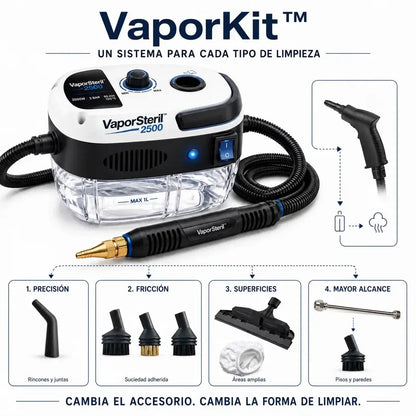 Limpiador a Vapor Elétrico - VAPORSTERIL 2500
